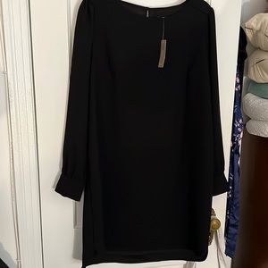 NWT JCrew Size 14 Black Shift Dress